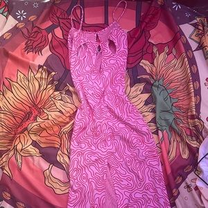 Zara Pink Midi Dress